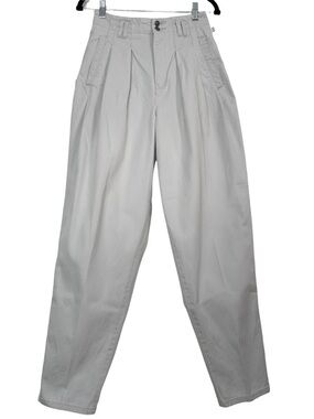 Vintage Esprit High Waisted Pleated Tapered Pants Collegiate Academia Preppy